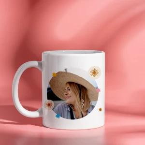 Fotoğraflı ve İsimli Kupa – Doğum Günü Tasarımı