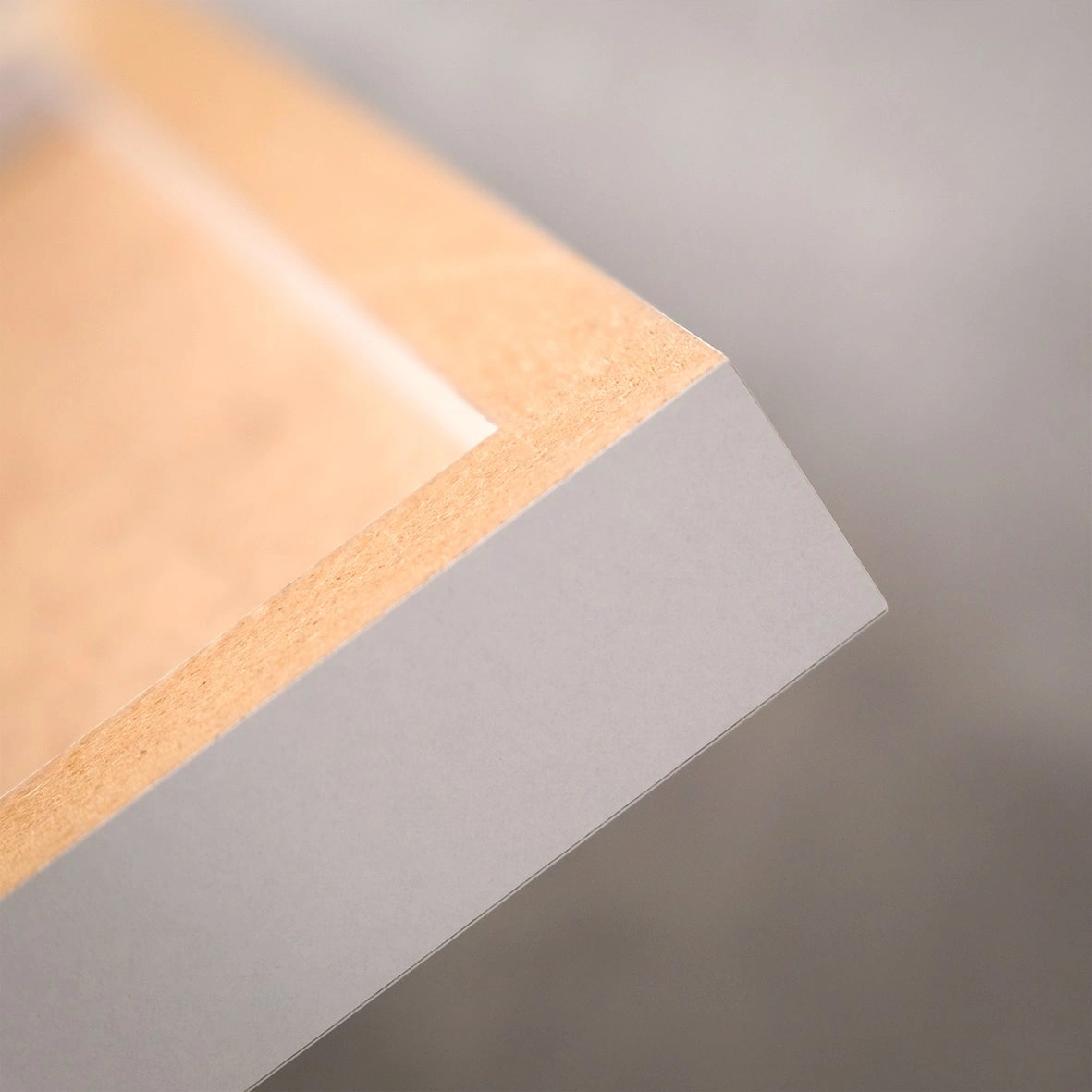 1 Fotoğraflı 25x25 Desenli Beyaz Çerçeve