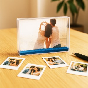 10x15 Işıltılı Masaüstü Çerçeve