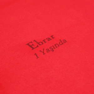 Büyük Anı Albümü ve 36 adet Fotoğraf Baskı - Kırmızı Nubuk