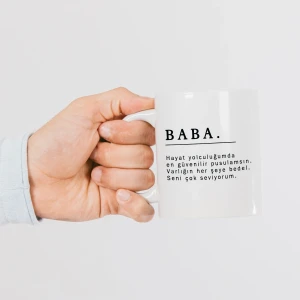 Babaya Özel Tasarım Kupa