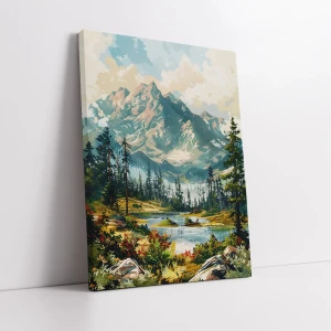 Dekoratif Kanvas Tablo 30x40 Manzara Hep 1001