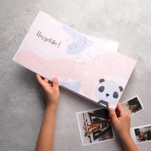 Hoşgeldin Bebek Anı Albüm 24 Mini Baskı Hediyeli