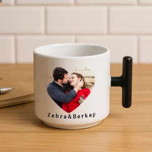 Kalpli Fotoğraf ve Tarihli Hatıra Kupası