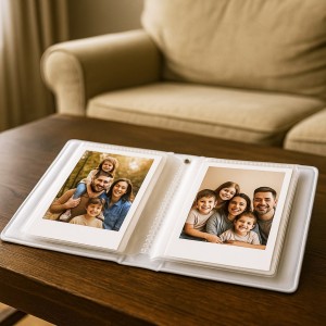 Mavi Mini Pola Fotoğraf Albüm  ve 48 Pola Kart