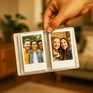 Mavi Mini Pola Fotoğraf Albüm  ve 48 Pola Kart