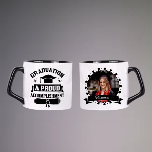 Siyah Detaylı Mezuniyet Kupası