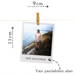 Yaz-Boz Anı Çerçevesi ve 9 Adet Pola Baskı